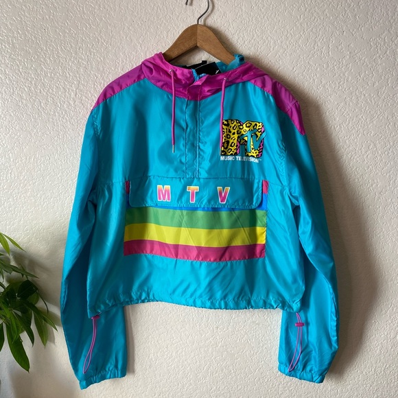 Coats | Mtv Windbreaker Jacket | Poshmark